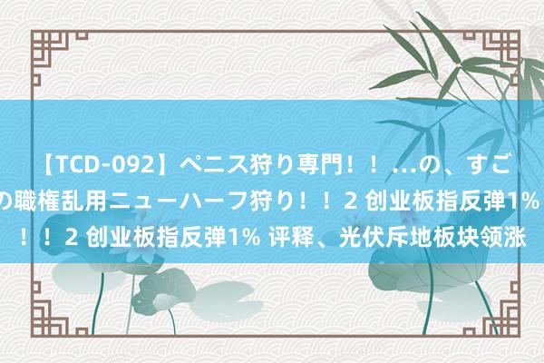 【TCD-092】ペニス狩り専門！！…の、すごい痴女万引きGメン達の職権乱用ニューハーフ狩り！！2 创业板指反弹1% 评释、光伏斥地板块领涨