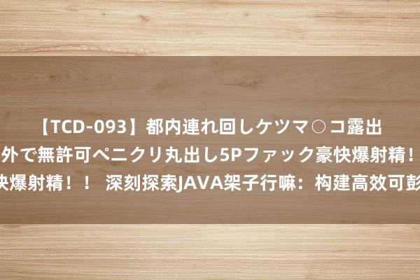 【TCD-093】都内連れ回しケツマ○コ露出 ド変態ニューハーフ野外で無許可ペニクリ丸出し5Pファック豪快爆射精！！ 深刻探索JAVA架子行嘛：构建高效可彭胀的应用法子