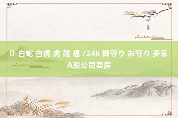 ✨白蛇 白虎 虎 龍 福 /24k 御守り お守り 多家A股公司卖房