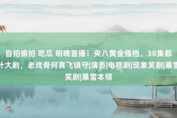 自拍偷拍 吃瓜 明晚首播！央八黄金强档，38集都市心计大剧，老戏骨何赛飞镇守|演员|电视剧|现象笑剧|暴雪本领